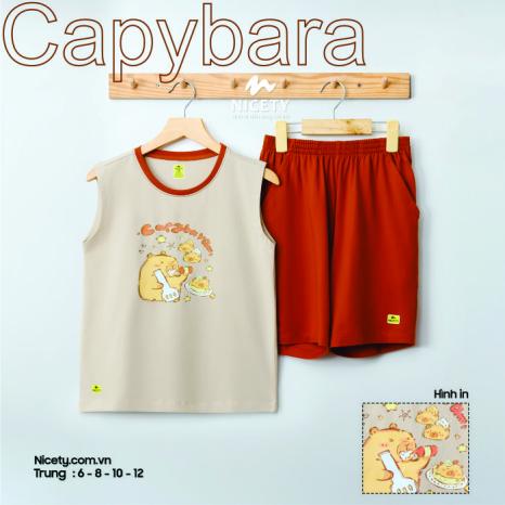 Bộ sát tay capybara Da Ngói